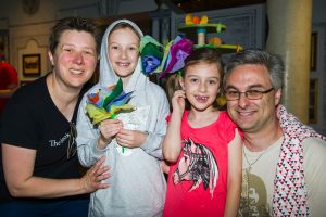 Christine, Natalya, Kirsten and Darren Wheeler from Melbourne. Photo Elesa Kurtz