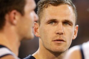 Joel Selwood of the Cats 