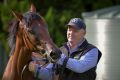 David Hayes with Black Caviar's daughter Oscietra on Friday.