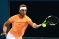 "I'm happy about the start": Rafael Nadal.