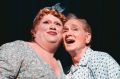 Actor Harvey Fierstein, left, in the role of housewife Edna Turnblad and Dick Latessa, who played her husband Wilbur ...