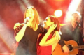 Melanie C and Victoria Beckham perform on New Year's Eve.