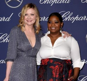 Actresses Kirsten Dunst (L) and Octavia Spencer attend the 28th Annual Palm Springs International Film Festival Film ...