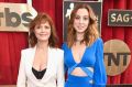 Susan Sarandon and Eva Amurri Martino at the 2016 Screen Actors Guild Awards.