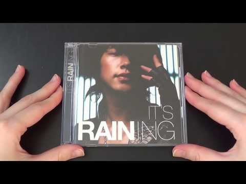 Unboxing Rain 비 3rd Korean Studio Album It's Raining [Japan Limited CD+DVD Edition]