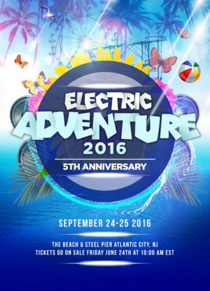 Electric Adventure will be over the weekend of September 24-25 in Atlantic City.