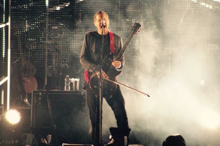 Sigur Rós perform at Radio City Music Hall in October. The trio will return to New York City with a show at Forest Hills Stadium in June 201