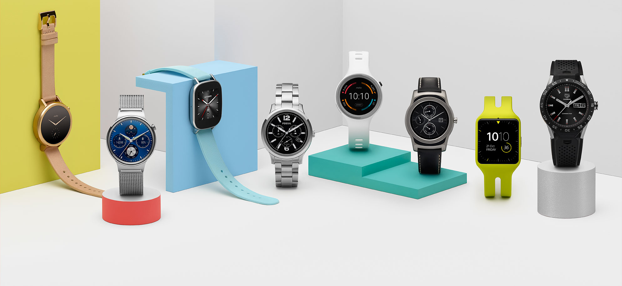 Various Android watches