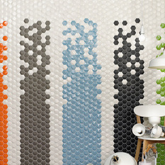 3D HEXAGONS - Tile