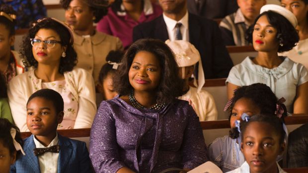 Taraji P. Henson, Octavia Spencer and Janelle Monae in <i>Hidden Figures</i>.