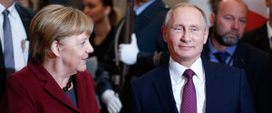 Putin Merkel