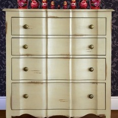 White Classic Cabinet - Chests of Drawers