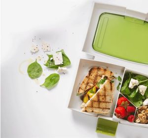 The Fuel Bento box from Bento Buzz is great for organised people. 