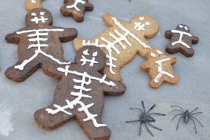 Failproof four ingredient Halloween cookie recipe.