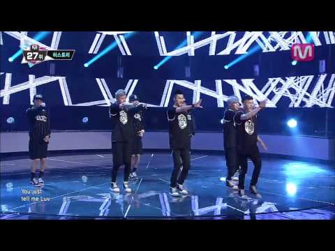 히스토리_열대야 (Tell Me Love by History@Mcountdown 2013.9.5)