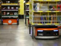 Amazon Increases Robotic Workforce by 50%