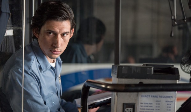 Adam Driver plays a poetry-writing bus driver in <i>Paterson</i>.
