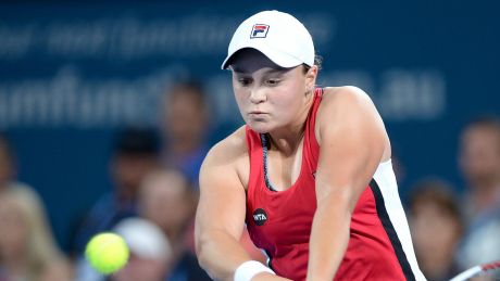 Injury troubles: Ashleigh Barty.