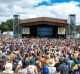 Crowds at the Falls Festival in Lorne.