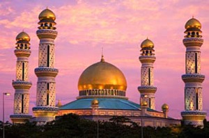 Riches galore ... Bolkiah Mosque.