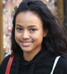Barefaced beauty: Karrueche Tran showcased her natural beauty as she browsed the boutiques of Los Angeles.