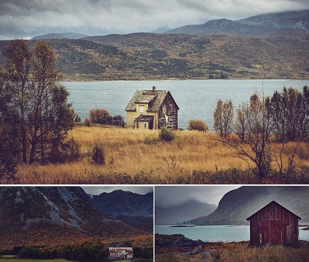 Britt M's photos reveal abandoned homes in ghost towns above the Arctic Circle