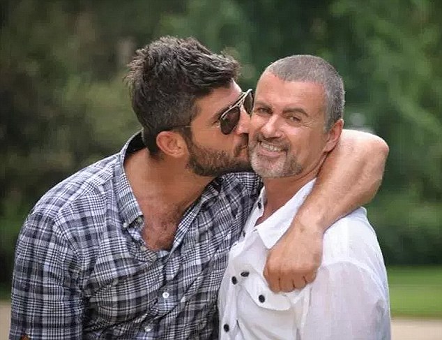 Fadi Fawaz pictured with George Michael, who died on Christmas Day at his home in Oxfordshire