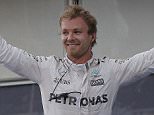 Formula One - Grand Prix of Europe - Baku, Azerbaijan - 19/6/16 - Mercedes Formula One driver Nico Rosberg of Germany celebrates winning the race.    REUTERS/Maxim Shemetov TPX IMAGES OF THE DAY