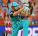 Focus: Chris Lynn of the Heat bats during the BBL clash with Scorchers this month.