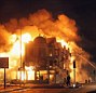 Shocking, blitz-like scenes: Firefighters tackle the flames in shops and residential properties in Croydon