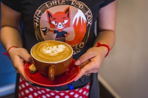 Shopping requires caffeine  get your fix at The Little Red Fox.