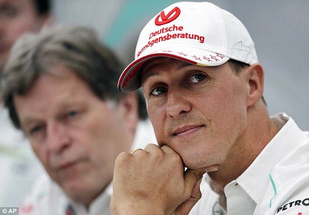 Michael Schumacher (pictured) won a record seven Formula 1 titles before retiring