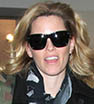 Effortlessly chic: Elizabeth Banks rocks shades and voluminous hair for a flight out of LA