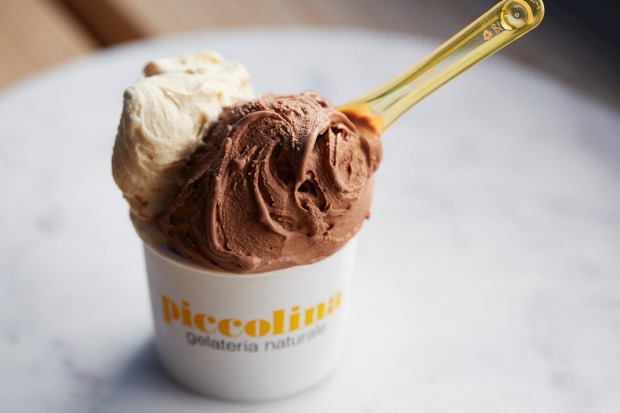 Piccolina produces a vegan chocolate gelato.
