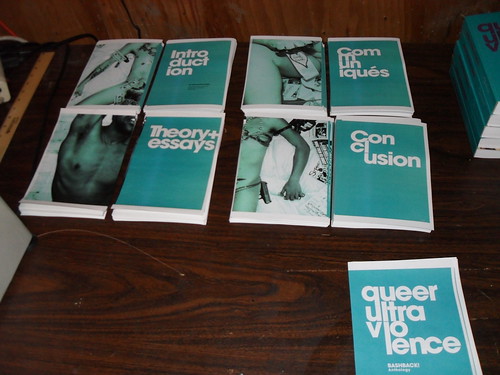 Spot Color inserts for Queer Ultraviolence