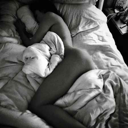 "Nap time = The Best Time," actor Channing Tatum captioned this sexy black and white snap on his wife Jenna Dewan-Tatum naked in bed from Jan. 8, 2017.