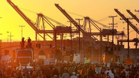 Oakland general strike, 2011.