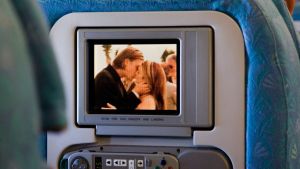 A man has sought $100 after his in-flight entertainment system didn't work.