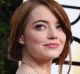 <i>La La Land</i>'s Emma Stone arrives at the Golden Globe Awards.