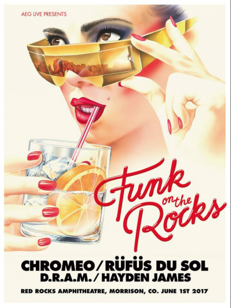 Chromeo is returning to Red Rocks next June
