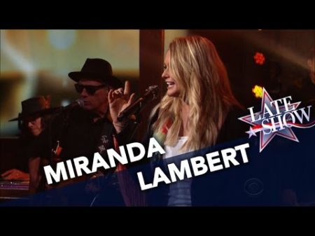 Watch Miranda Lambert perform &#039;Highway Vagabond&#039; on &#039;The Late Show&#039;