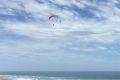 A paraglider at Fairhaven on the Surf Coast on Sunday. Twitter user @Allis.Jeff says this paraglider slammed into dunes ...