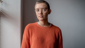 Ruby Tandoh at home in Sheffield, England.