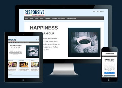 Free Responsive WordPress Theme