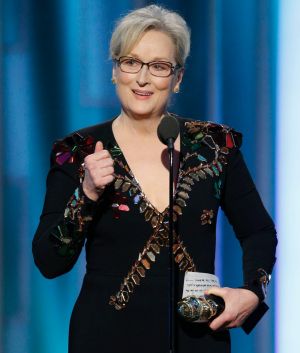 Meryl Streep tore into Donald Trump in her Golden Globes acceptance speech.