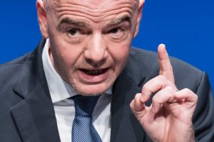 Pulling the strings: FIFA President Gianni Infantino.