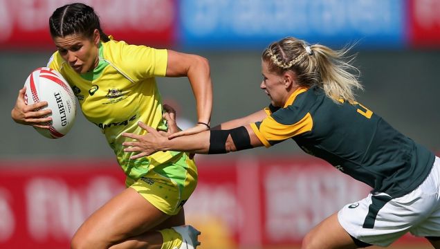 Women's sevens player of the year Charlotte Caslick may appear in the new national universities sevens competition to be ...