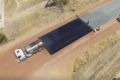 The video of a road being built in Moora has gone viral.