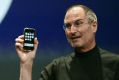 Apple CEO Steve Jobs demonstrates the new iPhone in 2007.