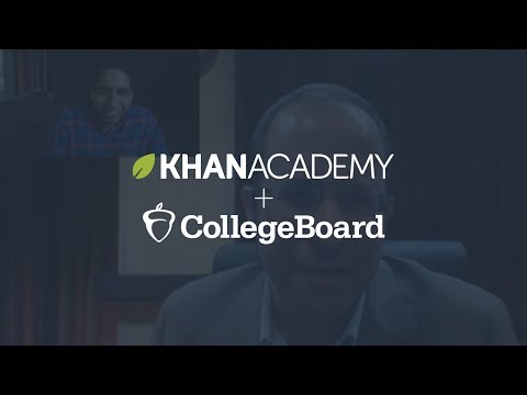 Sal talks to CEO of the College Board, David Coleman